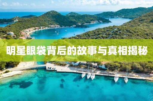 明星眼袋背后的故事与真相揭秘