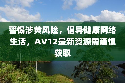 警惕涉黄风险，倡导健康网络生活，AV12最新资源需谨慎获取