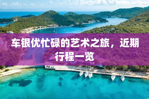车银优忙碌的艺术之旅，近期行程一览