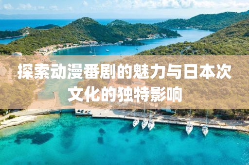 探索动漫番剧的魅力与日本次文化的独特影响