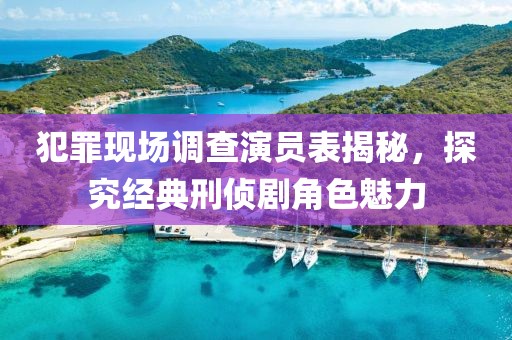 犯罪现场调查演员表揭秘，探究经典刑侦剧角色魅力