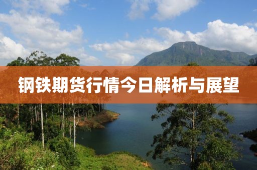钢铁期货行情今日解析与展望