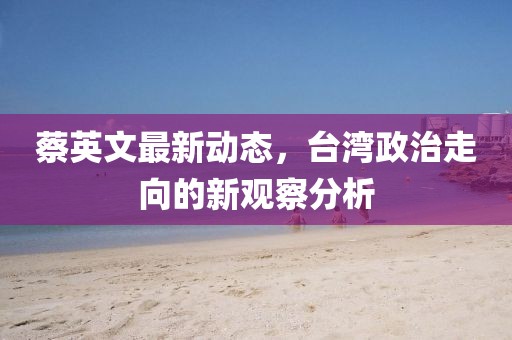 蔡英文最新动态，台湾政治走向的新观察分析