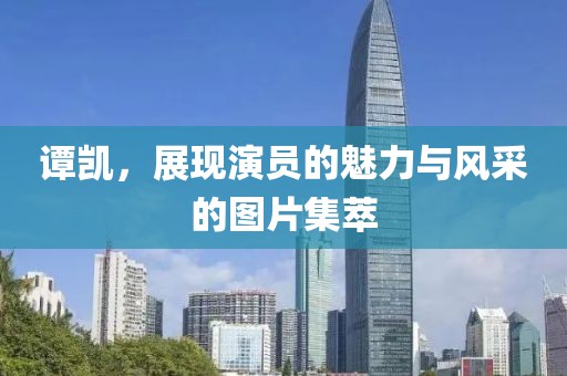 谭凯，展现演员的魅力与风采的图片集萃