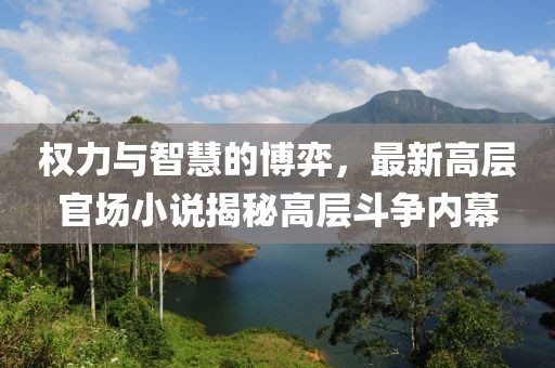 权力与智慧的博弈，最新高层官场小说揭秘高层斗争内幕