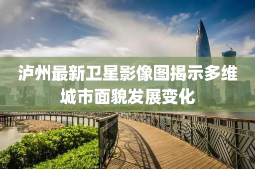泸州最新卫星影像图揭示多维城市面貌发展变化