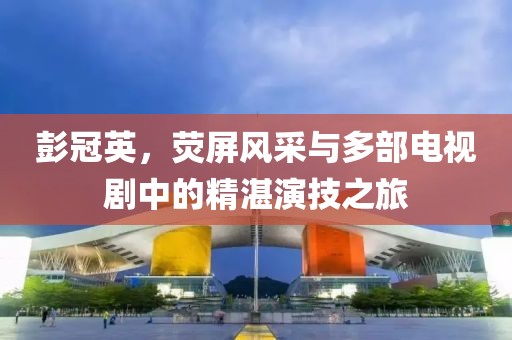彭冠英，荧屏风采与多部电视剧中的精湛演技之旅