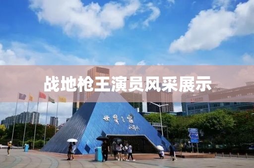 战地枪王演员风采展示