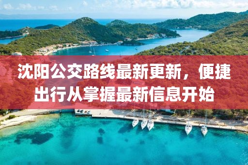 沈阳公交路线最新更新，便捷出行从掌握最新信息开始