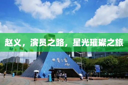 赵义，演员之路，星光璀璨之旅