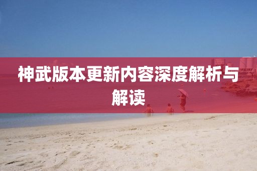 神武版本更新内容深度解析与解读