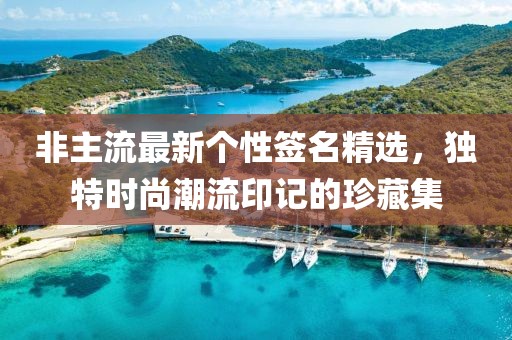 非主流最新个性签名精选，独特时尚潮流印记的珍藏集