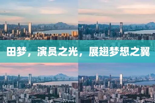 田梦，演员之光，展翅梦想之翼