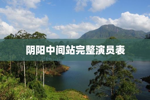 阴阳中间站完整演员表