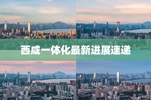 西咸一体化最新进展速递