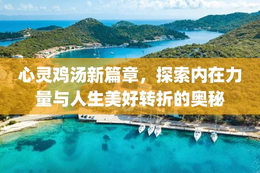 心灵鸡汤新篇章，探索内在力量与人生美好转折的奥秘