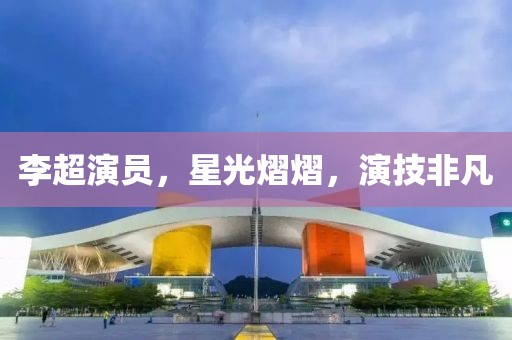 李超演员，星光熠熠，演技非凡