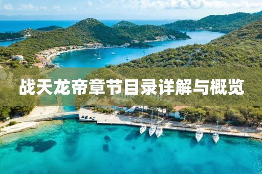 战天龙帝章节目录详解与概览