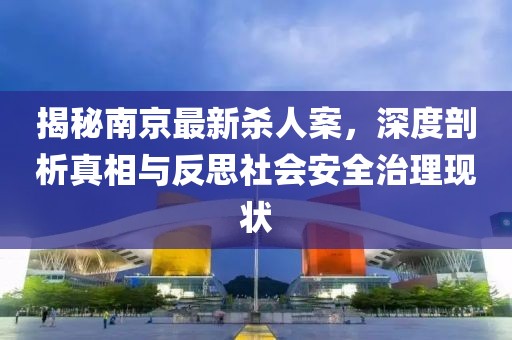 揭秘南京最新杀人案，深度剖析真相与反思社会安全治理现状