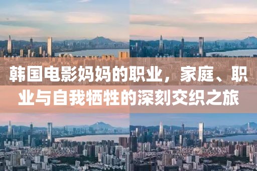 韩国电影妈妈的职业，家庭、职业与自我牺牲的深刻交织之旅