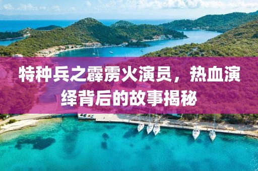 特种兵之霹雳火演员，热血演绎背后的故事揭秘