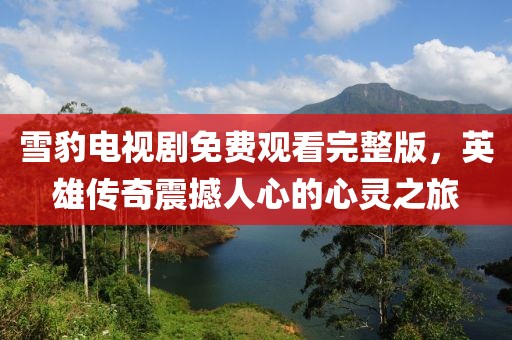 雪豹电视剧免费观看完整版，英雄传奇震撼人心的心灵之旅