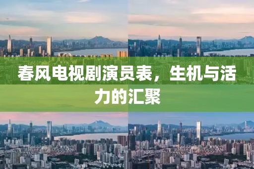 春风电视剧演员表，生机与活力的汇聚