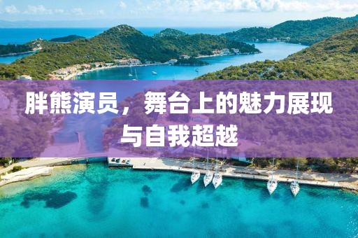 胖熊演员，舞台上的魅力展现与自我超越