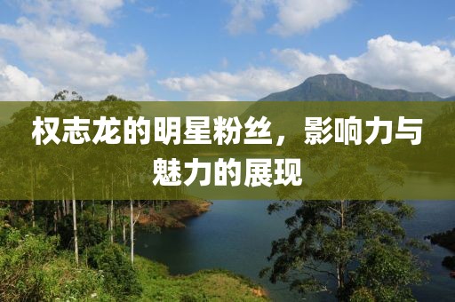 权志龙的明星粉丝，影响力与魅力的展现