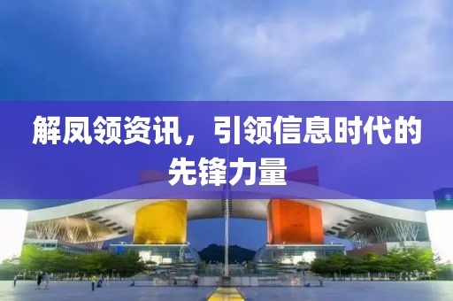 解凤领资讯，引领信息时代的先锋力量