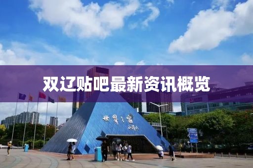 双辽贴吧最新资讯概览