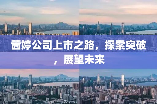 茜婷公司上市之路，探索突破，展望未来