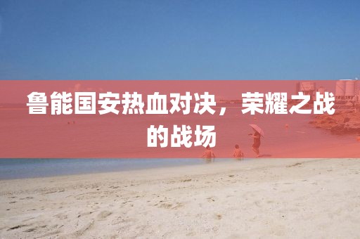 鲁能国安热血对决，荣耀之战的战场