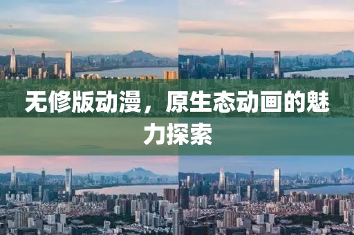 无修版动漫，原生态动画的魅力探索