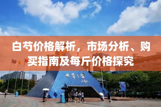 白芍价格解析，市场分析、购买指南及每斤价格探究