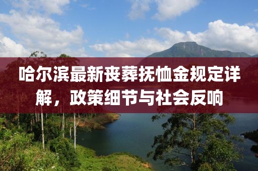 哈尔滨最新丧葬抚恤金规定详解，政策细节与社会反响