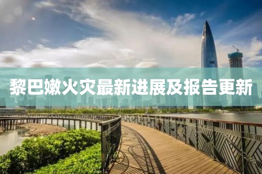 黎巴嫩火灾最新进展及报告更新