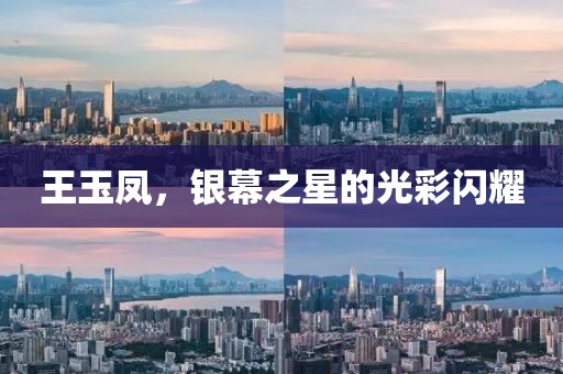 王玉凤，银幕之星的光彩闪耀