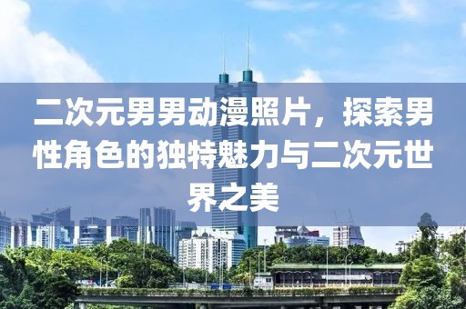 二次元男男动漫照片，探索男性角色的独特魅力与二次元世界之美