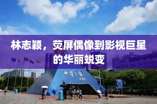 林志颖，荧屏偶像到影视巨星的华丽蜕变