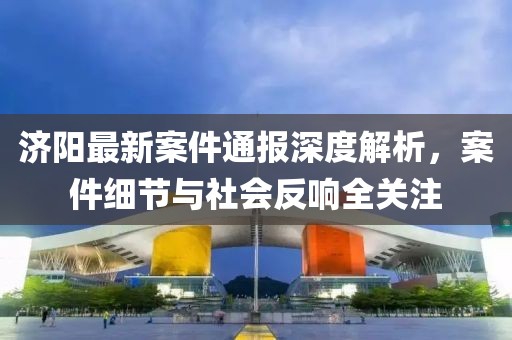 济阳最新案件通报深度解析，案件细节与社会反响全关注