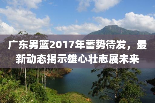 广东男篮2017年蓄势待发，最新动态揭示雄心壮志展未来