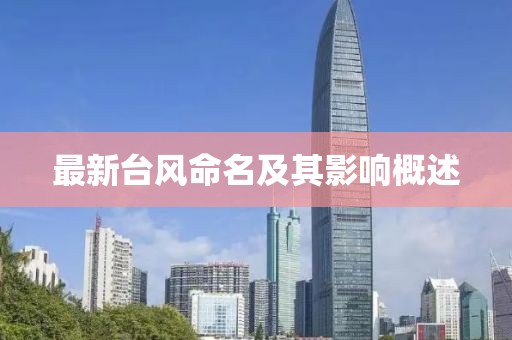 最新台风命名及其影响概述