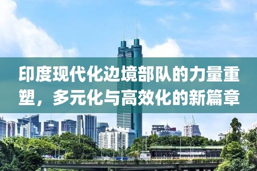 印度现代化边境部队的力量重塑，多元化与高效化的新篇章