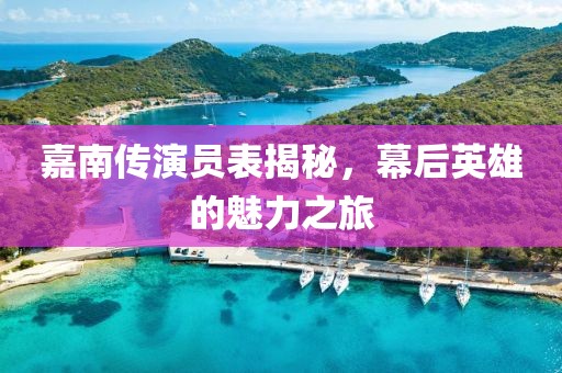 嘉南传演员表揭秘，幕后英雄的魅力之旅