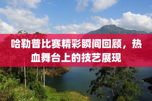 哈勒普比赛精彩瞬间回顾，热血舞台上的技艺展现