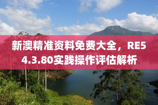 新澳精准资料免费大全，RE54.3.80实践操作评估解析