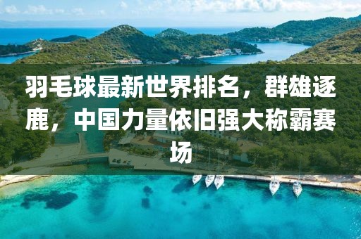 羽毛球最新世界排名，群雄逐鹿，中国力量依旧强大称霸赛场