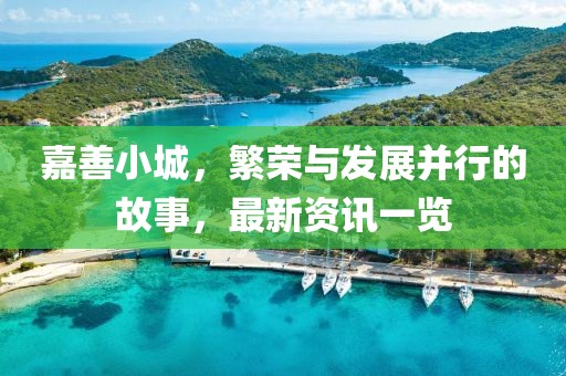 嘉善小城，繁荣与发展并行的故事，最新资讯一览