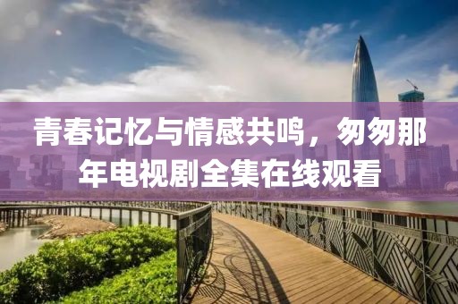 青春记忆与情感共鸣，匆匆那年电视剧全集在线观看
